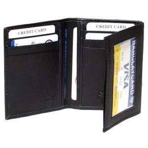 Genuine Lambskin Leather Card Wallet # 4127